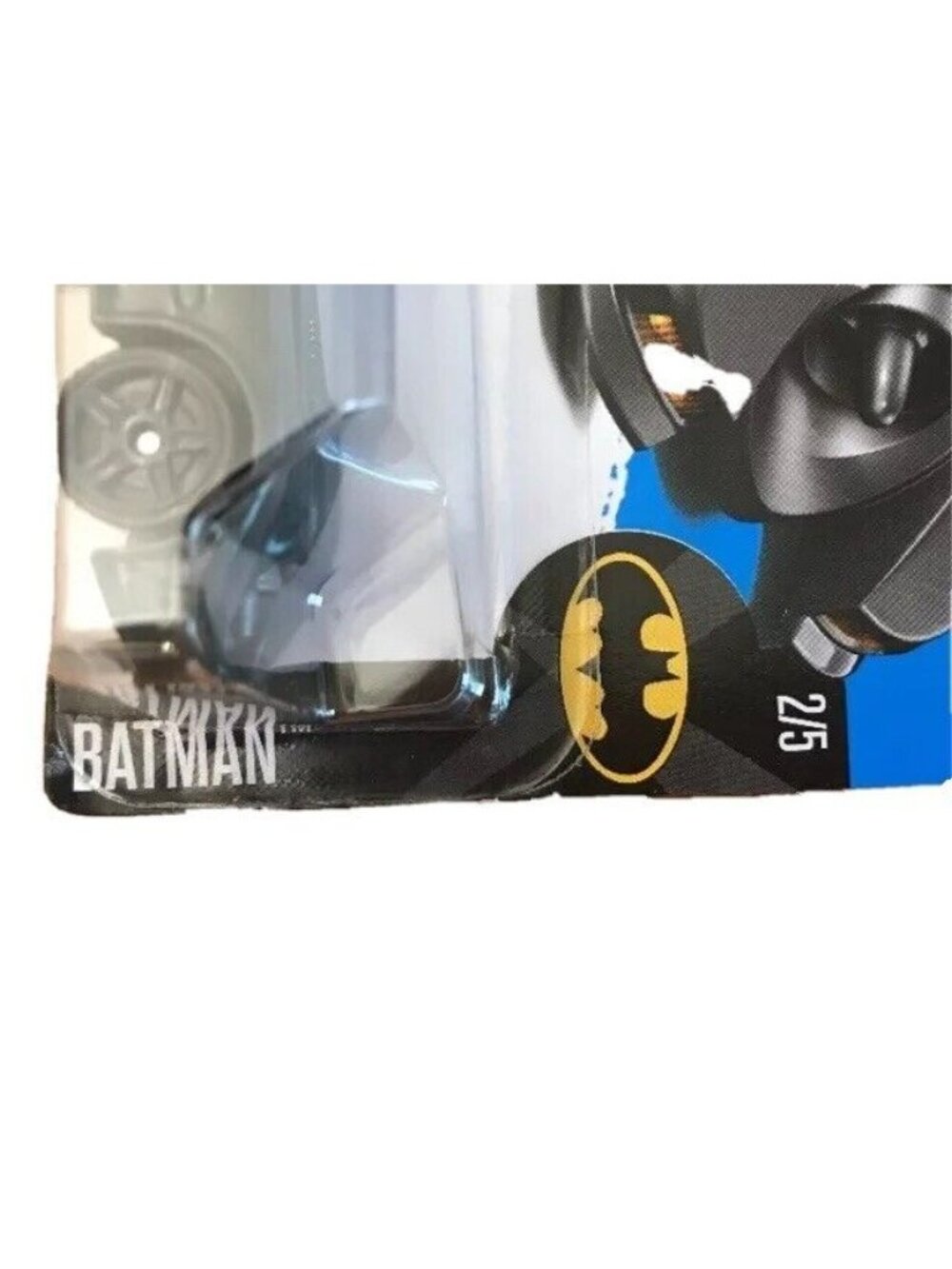 NEW Dark Gray Gotham City's Batman's Batmobile Hot Wheels Car Diecast - Picture 4 of 7